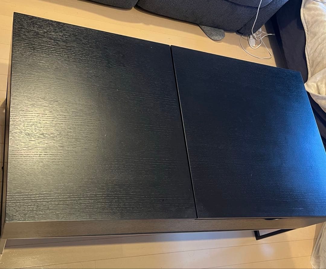 LOWYA / ロウヤ リフティングテーブル 昇降式 鉄脚 木製