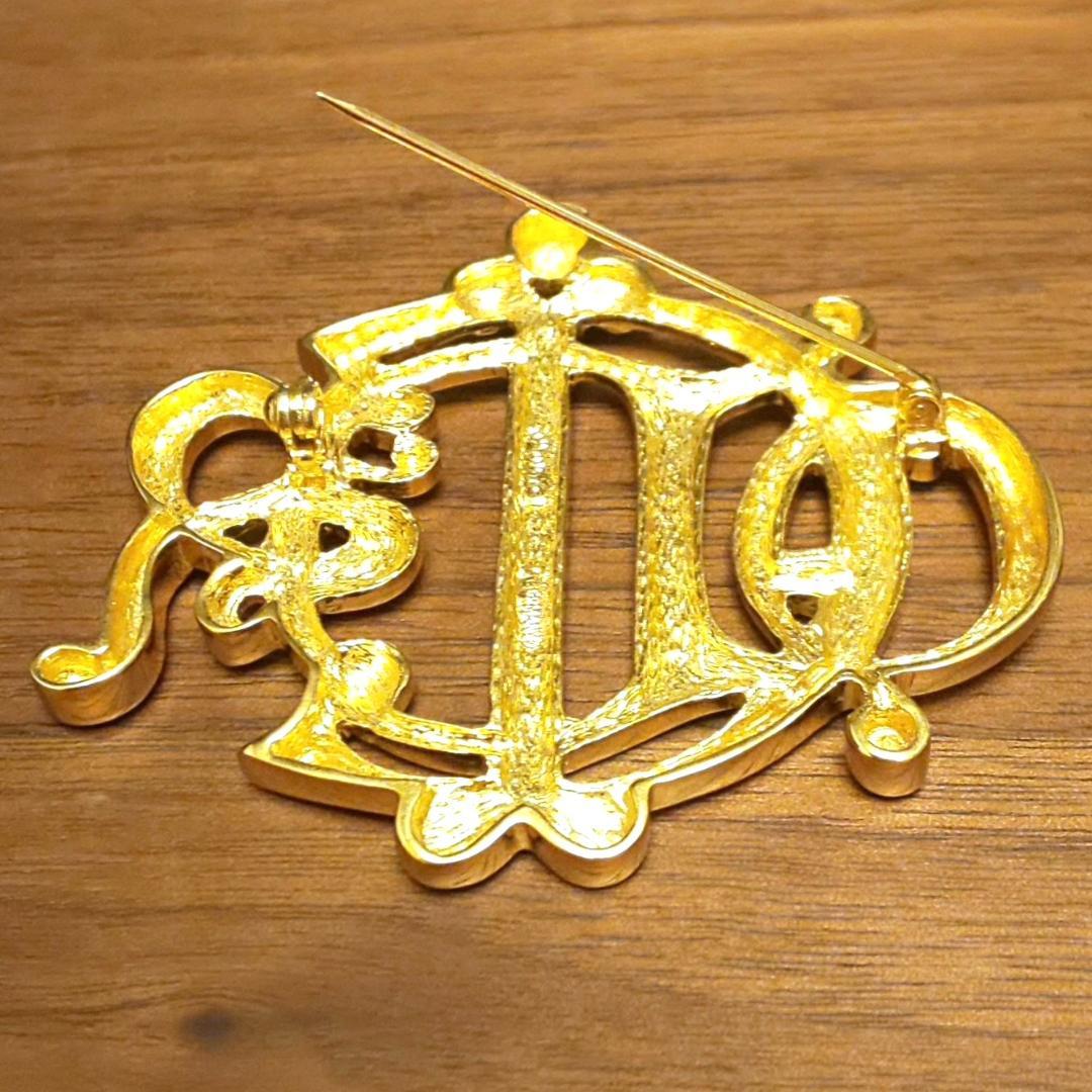 ディオール ヴィンテージ ブローチ ピアスセット 保存袋付