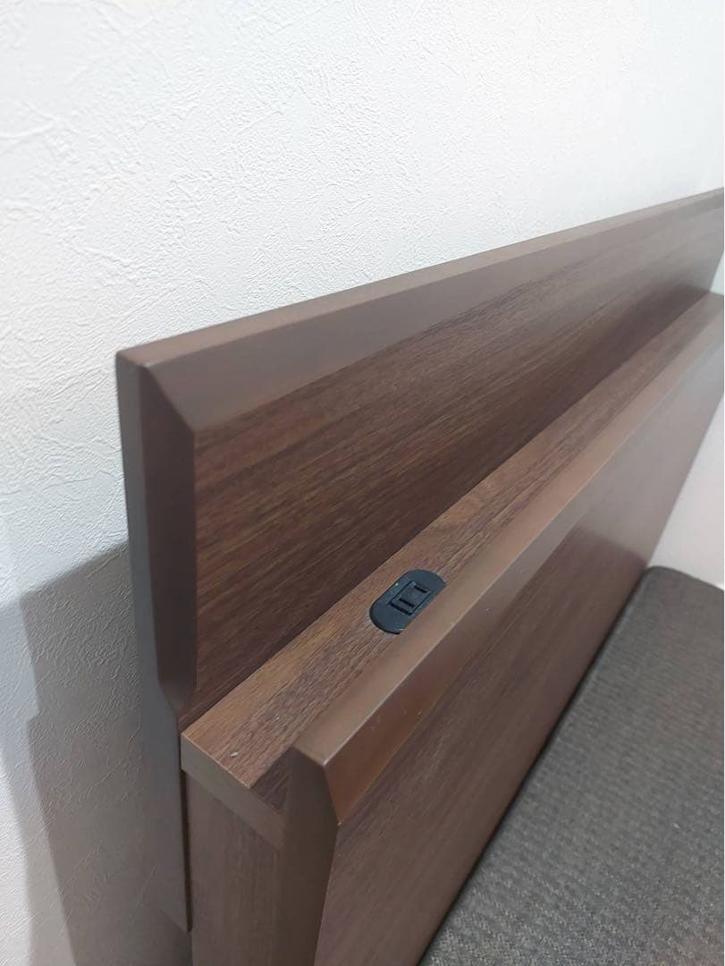 シモンズ　シングル　ベッドフレーム ダークブラウン