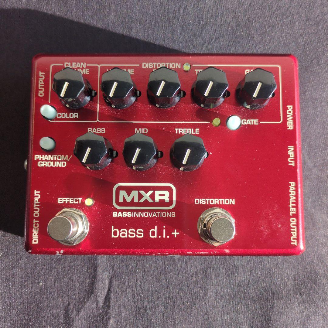 MXR Bass D.I.+ レッドリミテッドカラー