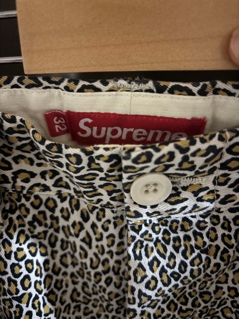 パンツ Supreme Chino Pant Leopard 32