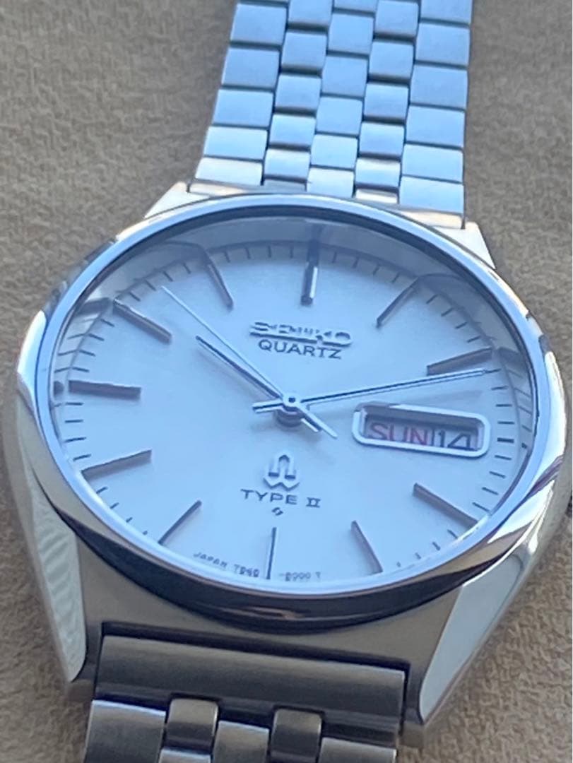 セイコーSEIKOタイプ２　電池新品　美品　稼働品