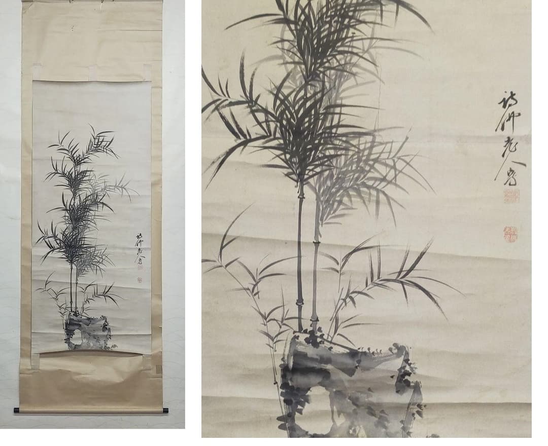 ♥まくり　大窪詩仏　骨董品　掛軸　掛け軸