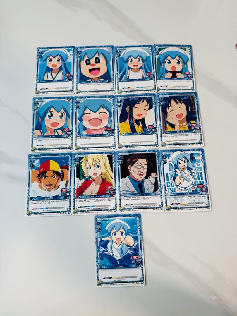 【レア】プレシャスメモリーズ　侵略！イカ娘　まとめ売り　61枚