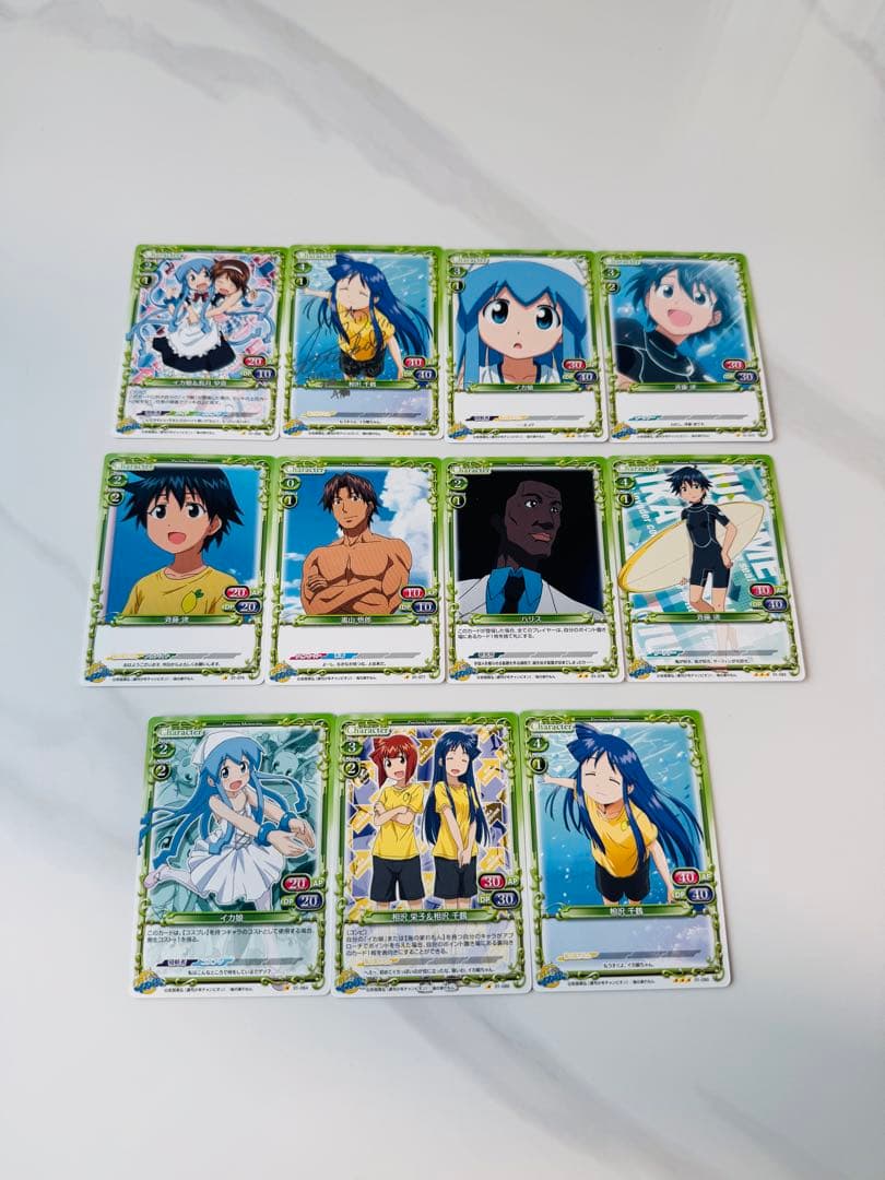 【レア】プレシャスメモリーズ　侵略！イカ娘　まとめ売り　61枚
