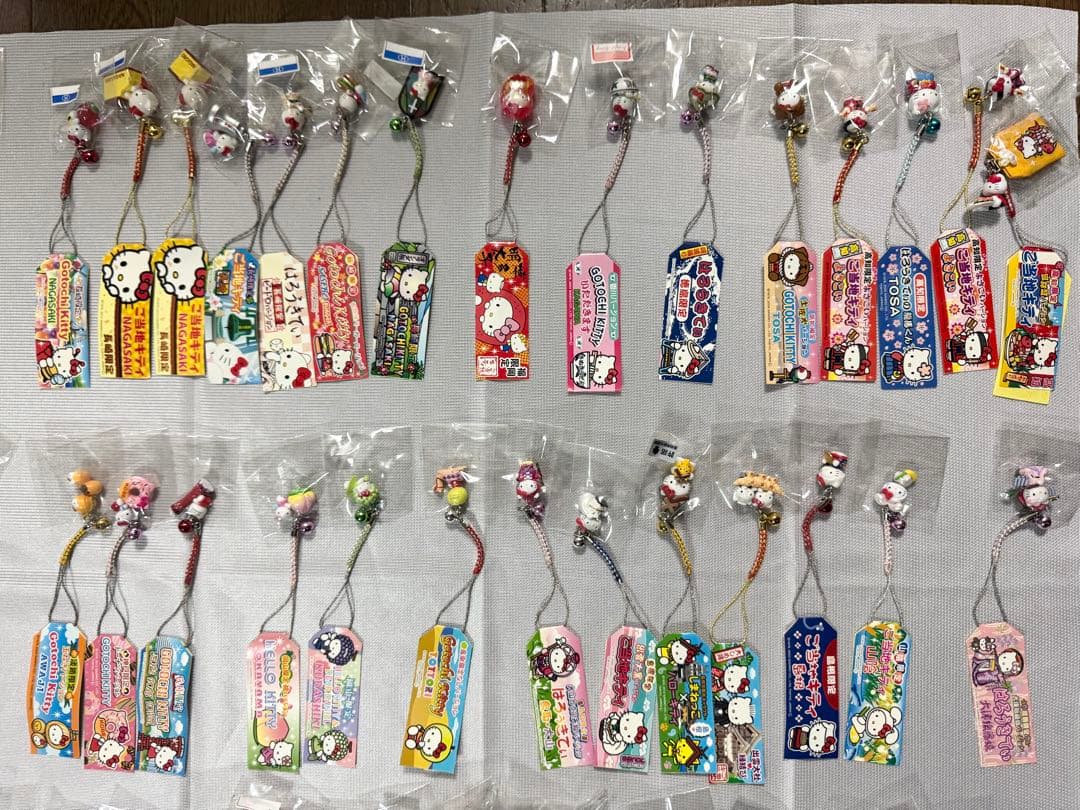 【激レア】ご当地キティ 308点 まとめ売り！ストラップ 根付 大量セット