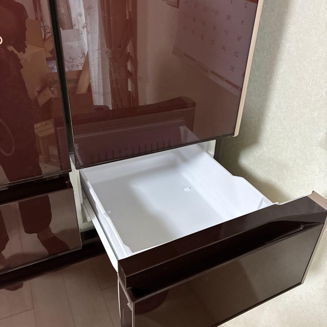 冷蔵庫日立 363L 5ドア 冷蔵 R-XG5100G(XT) 2017年製