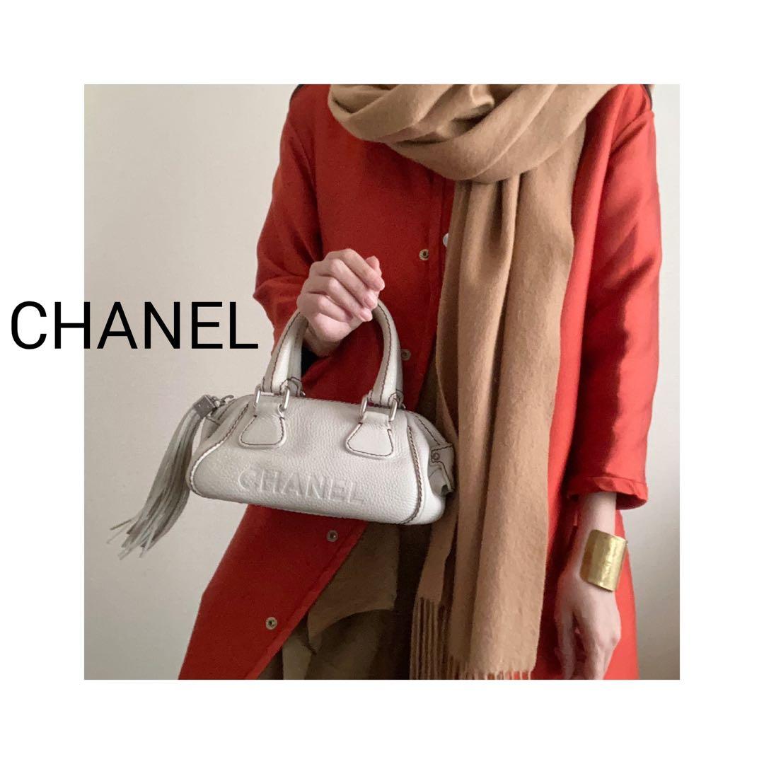 マーチ 様♡CHANEL キャビアスキン　フリンジ ハンドバッグ