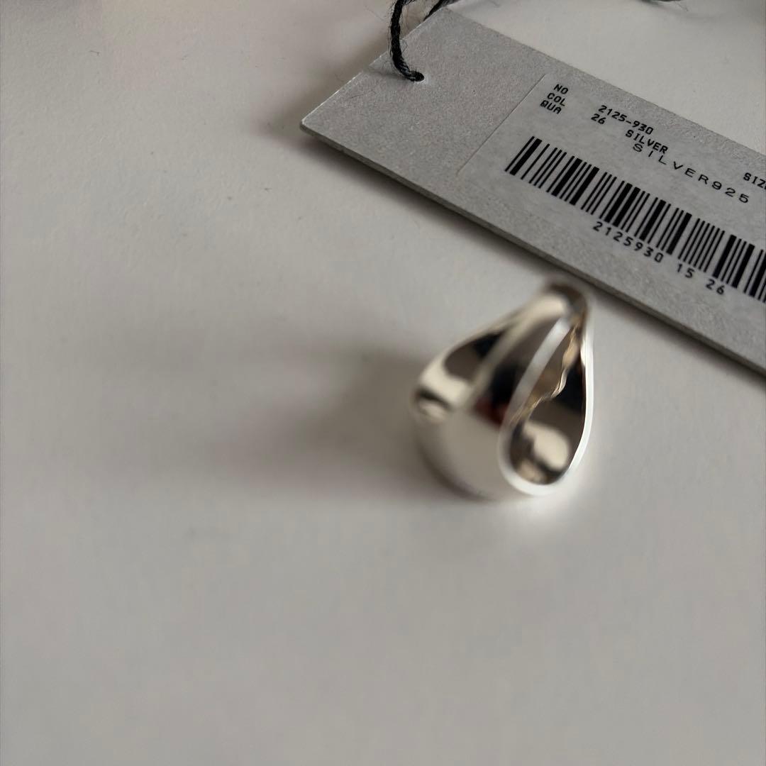 アクセサリー LAD MUSICIAN KEY HOLE RING SILVER 925