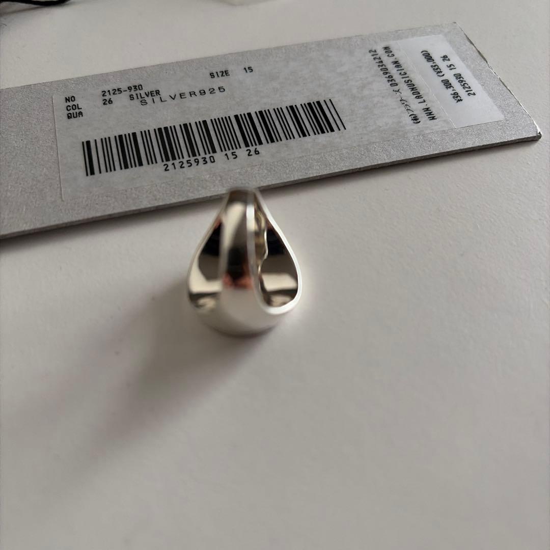 アクセサリー LAD MUSICIAN KEY HOLE RING SILVER 925