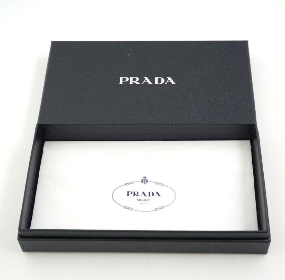 ✨新品未使用・箱付き✨　PRADA ミニ財布　サフィアーノレザー　L字ファスナー