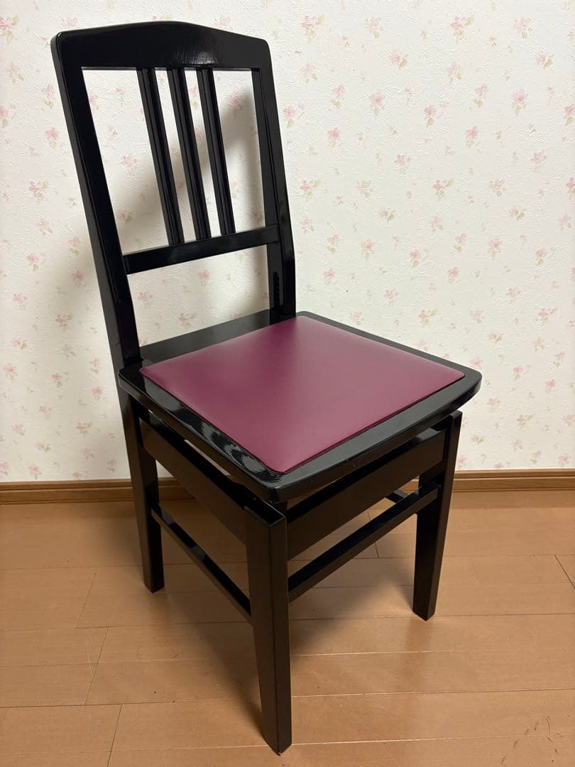 YAMAHA付属　トムソン椅子　ピアノ椅子　アップライト