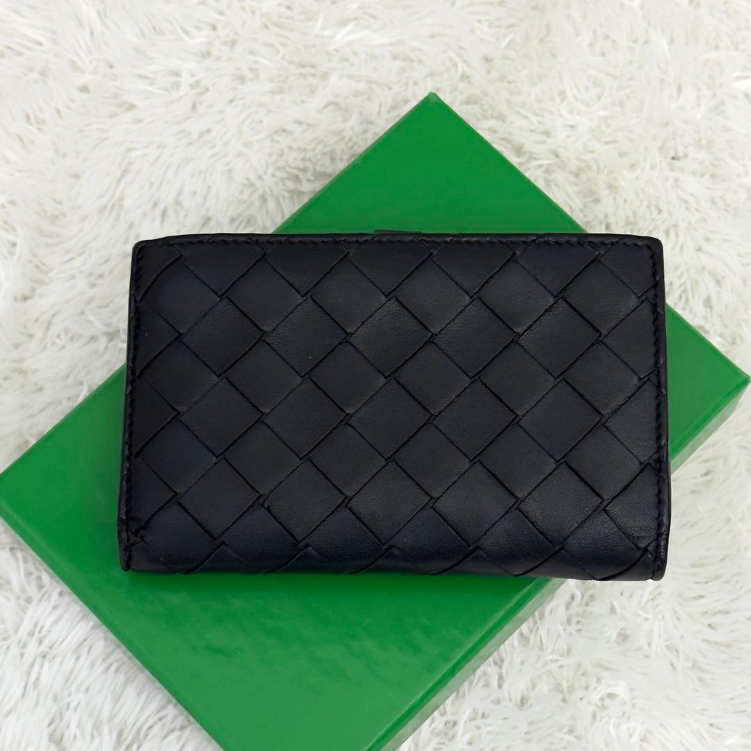 RFID内蔵✨BOTTEGA VENETA ボッテガ イントレ 財布 ブラック