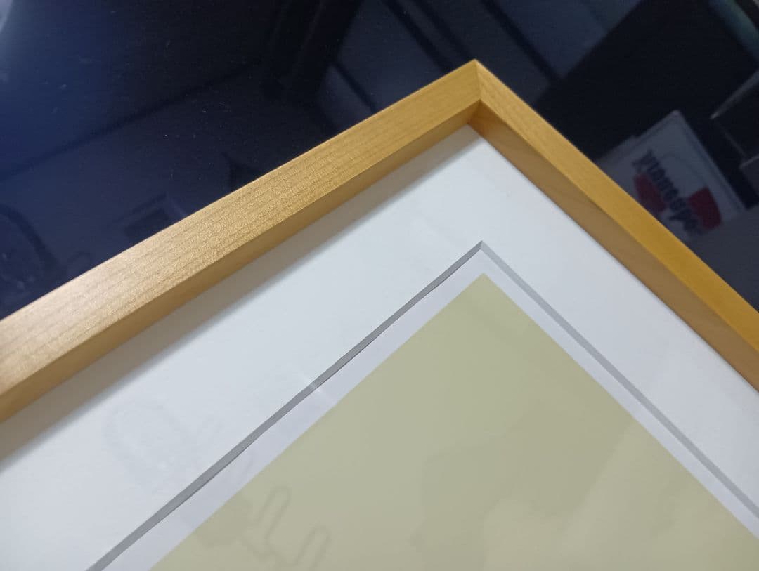 人気　美品　パブロ・ピカソ　Dove of Peace　ポスター　ウッドフレーム