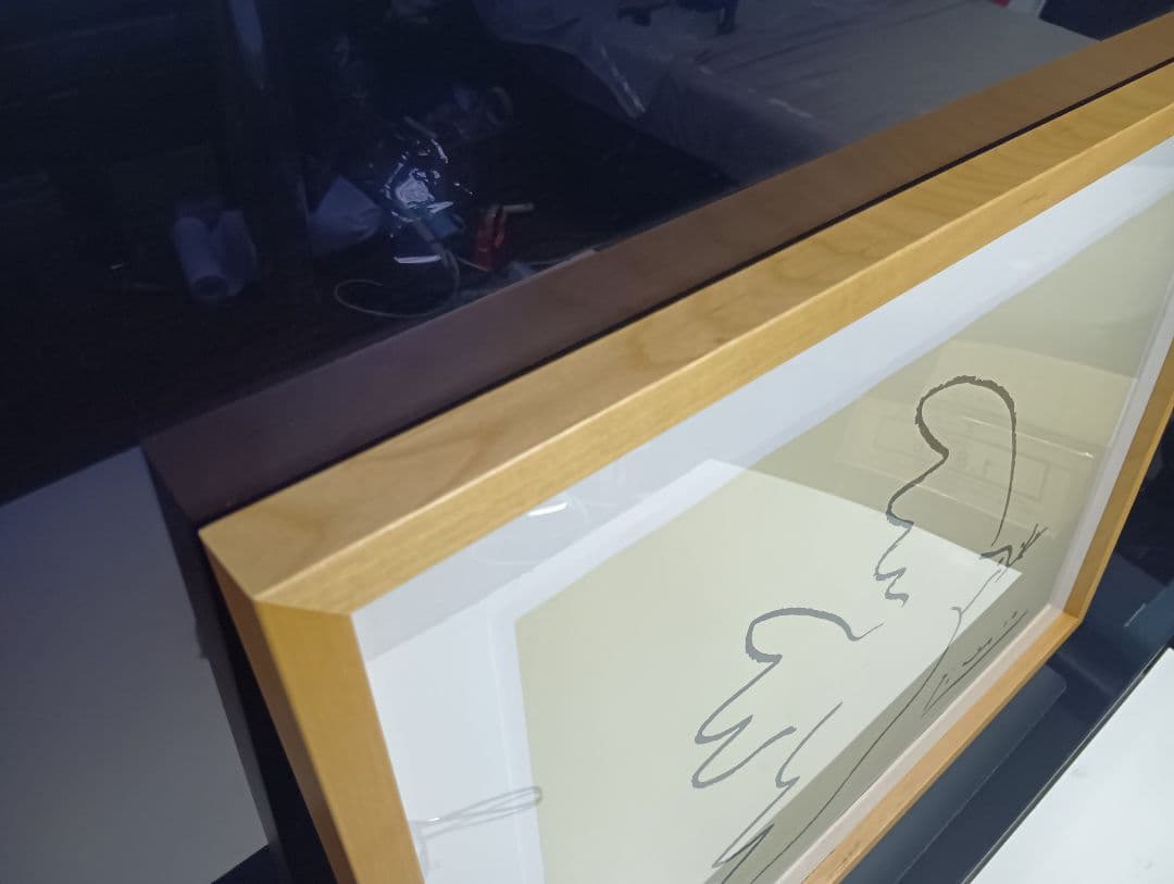 人気　美品　パブロ・ピカソ　Dove of Peace　ポスター　ウッドフレーム