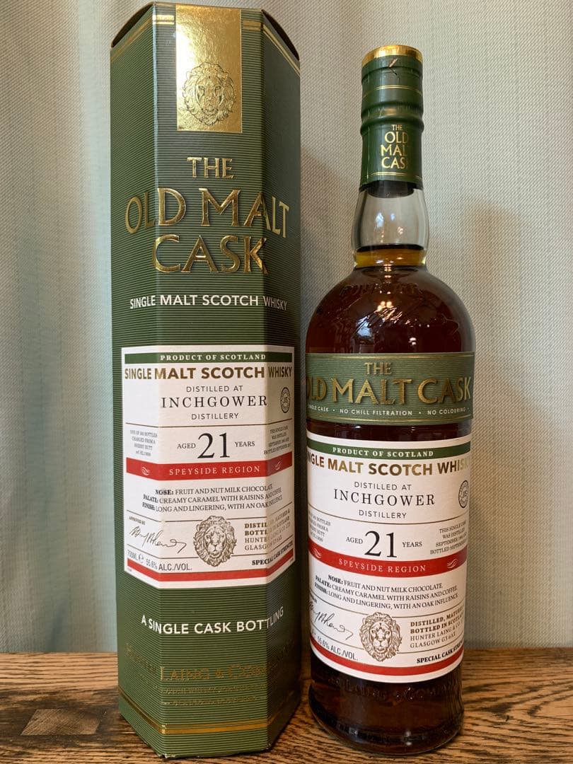 インチガワー The Old Malt Cask 21年