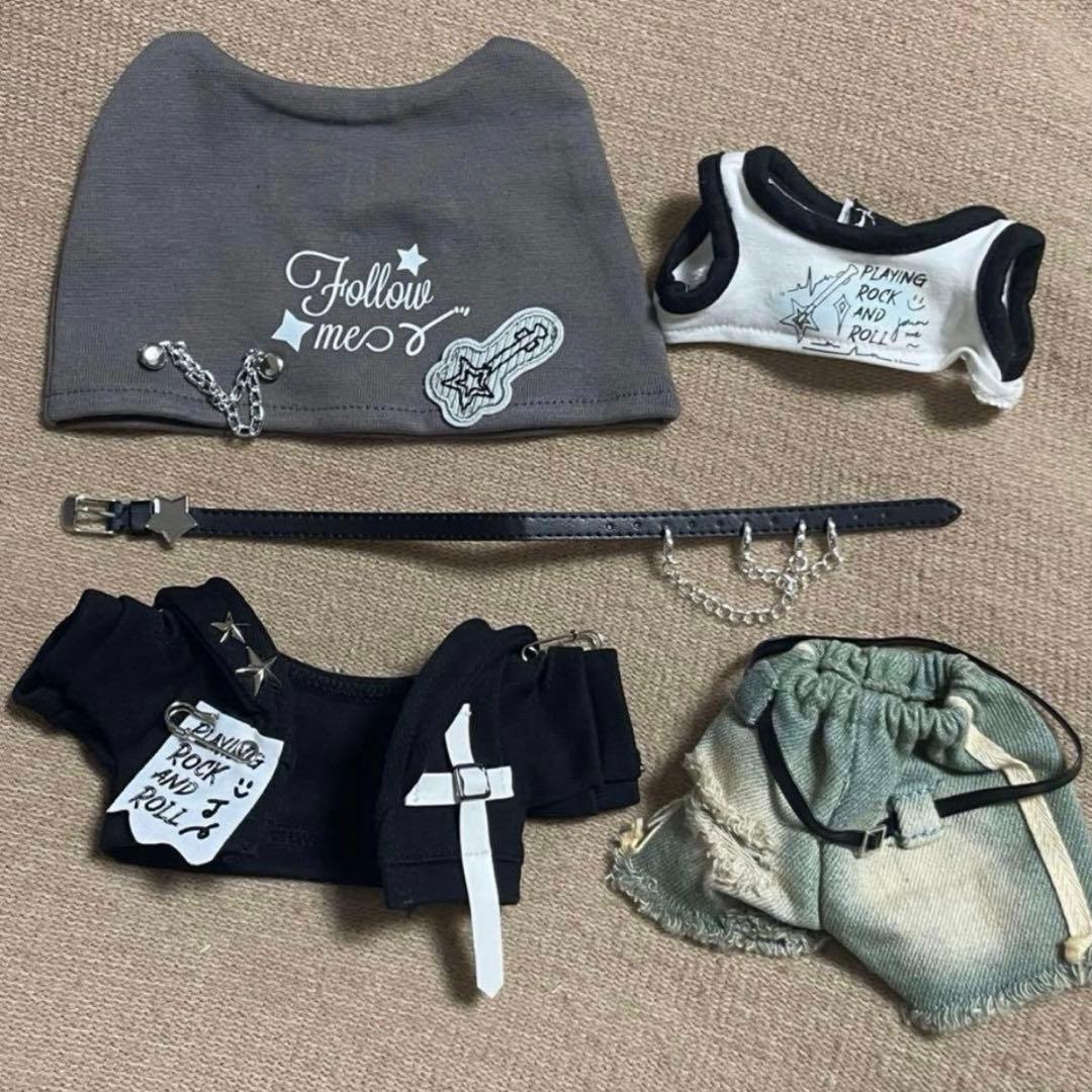 ぬいぐるみ服20cm 着せ替えぬい服 ぬい活 3着まとめ