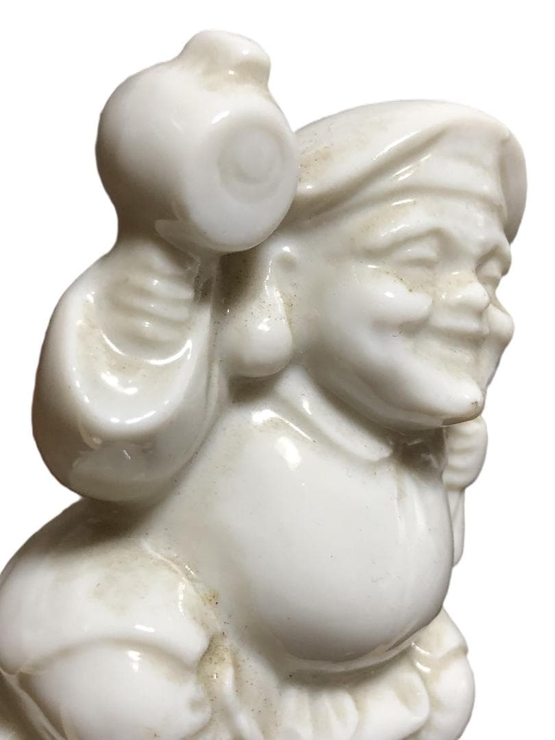 【 極薄磁 大黒天 】 吉祥仏　骨董