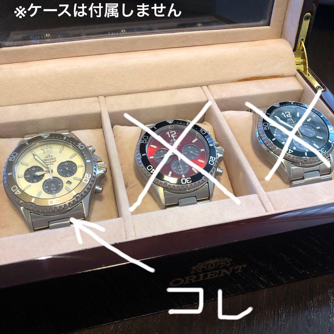 【オリエント・マコ】オンラインストア限定 クロノグラフ RN-TX0209G