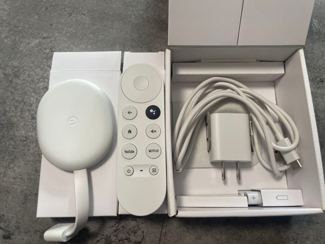 Chromecast with Google TV (ホワイト)