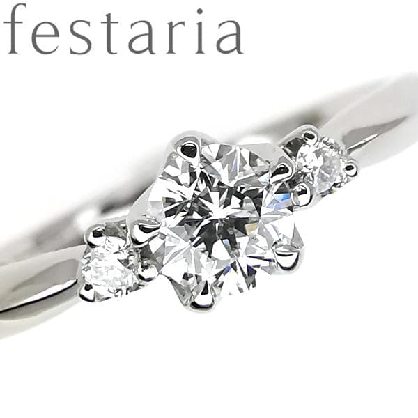フェスタリア Wish upon a star ダイヤ リング 0.21ct