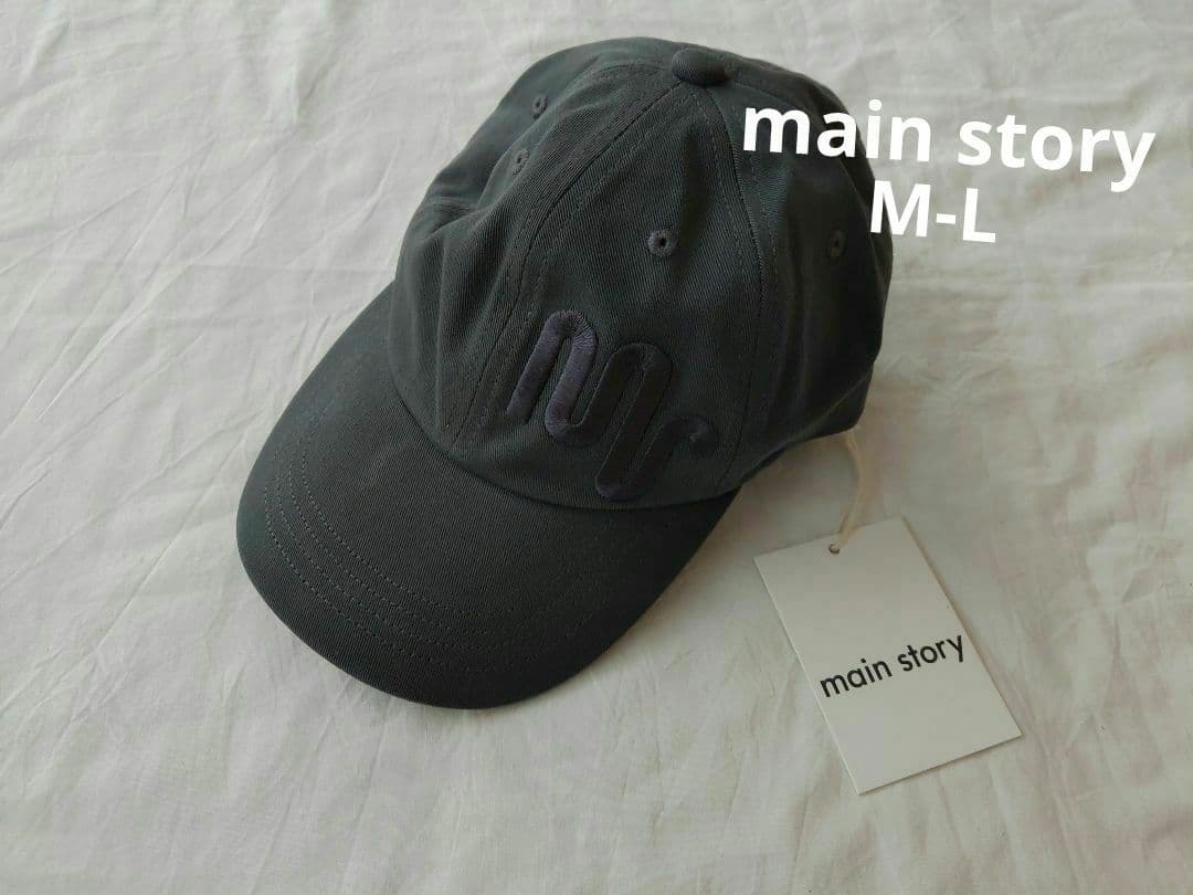 【M-L】main story　メインストーリー　キャップ　24SS