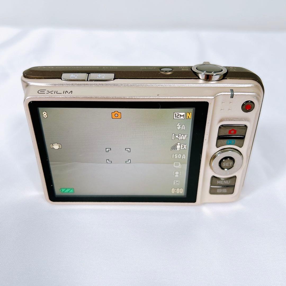 【良品】 CASIO EXILIM コンパクトデジタルカメラ EX-h10
