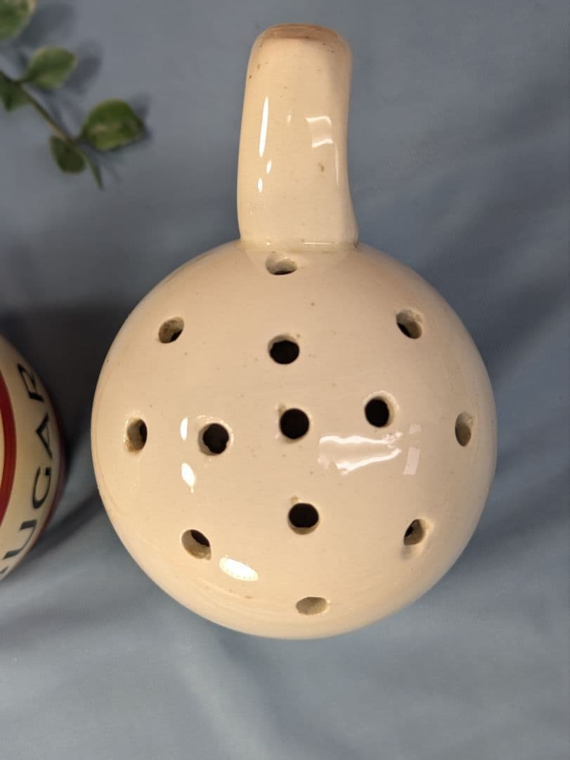 イギリス アンティーク KLEEN シュガーポット フラワーポット