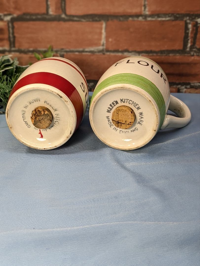 イギリス アンティーク KLEEN シュガーポット フラワーポット