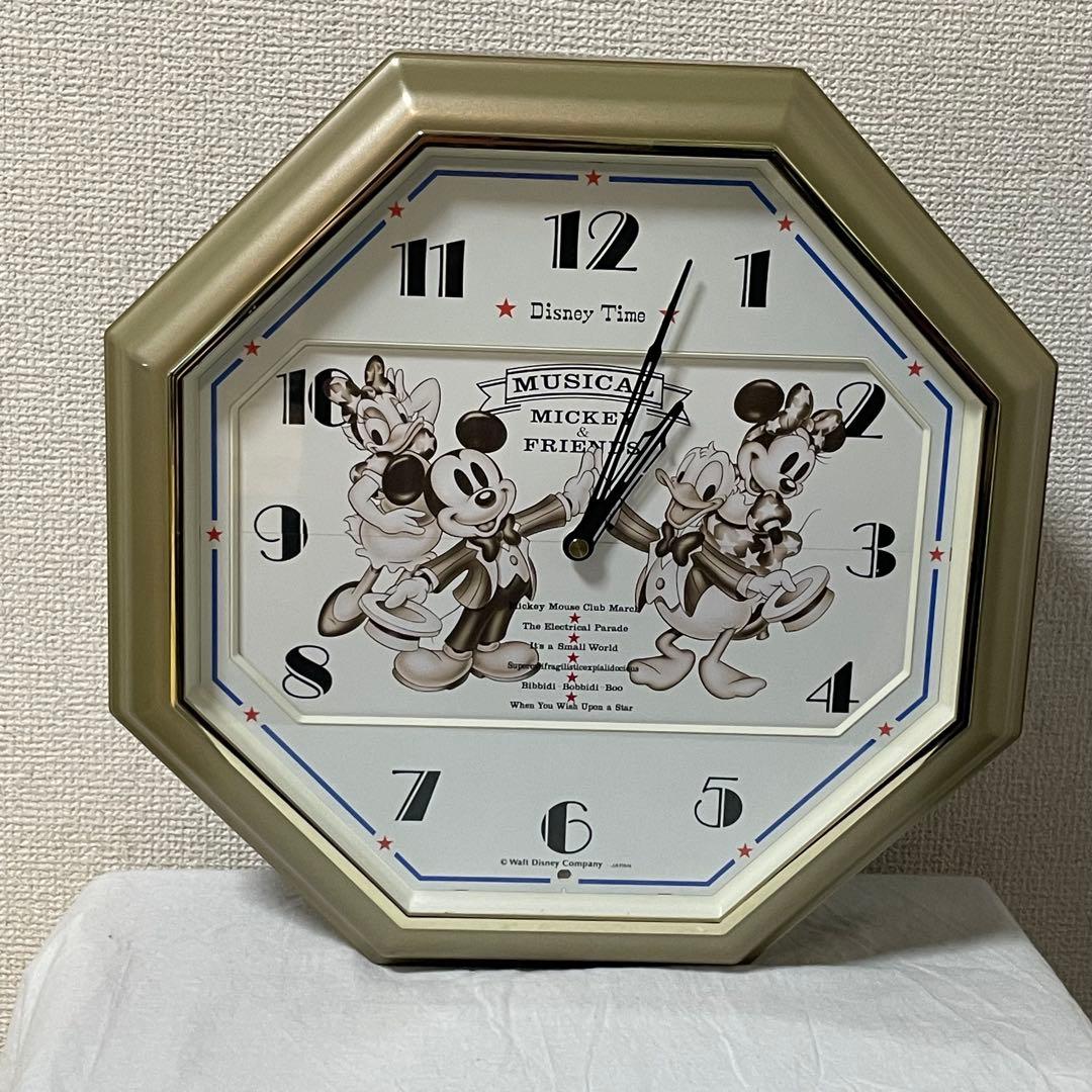 セイコー Disney Time FW695G 掛時計 カラクリ時計 ミッキー