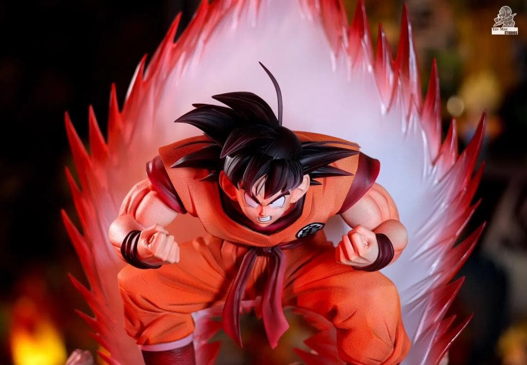 ドラゴンボール 界王拳 孫悟空 ガレージキット フィギュア 1/6スケール