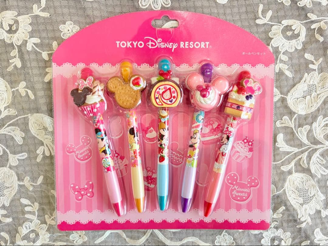 ♡レア♡ ミニー　スイーツ　ボールペン　5本セット