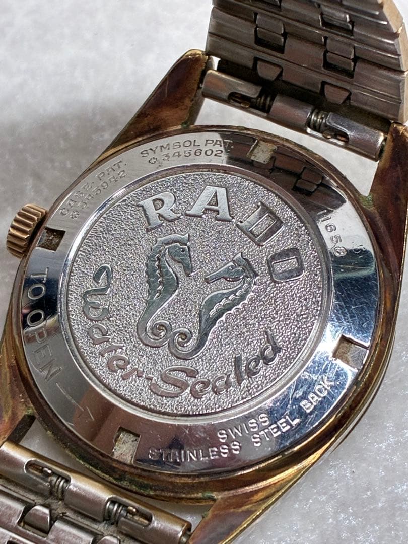 ビンテージ RADOラドー 初代 ゴールデンホース 自動巻 30石 SWISS