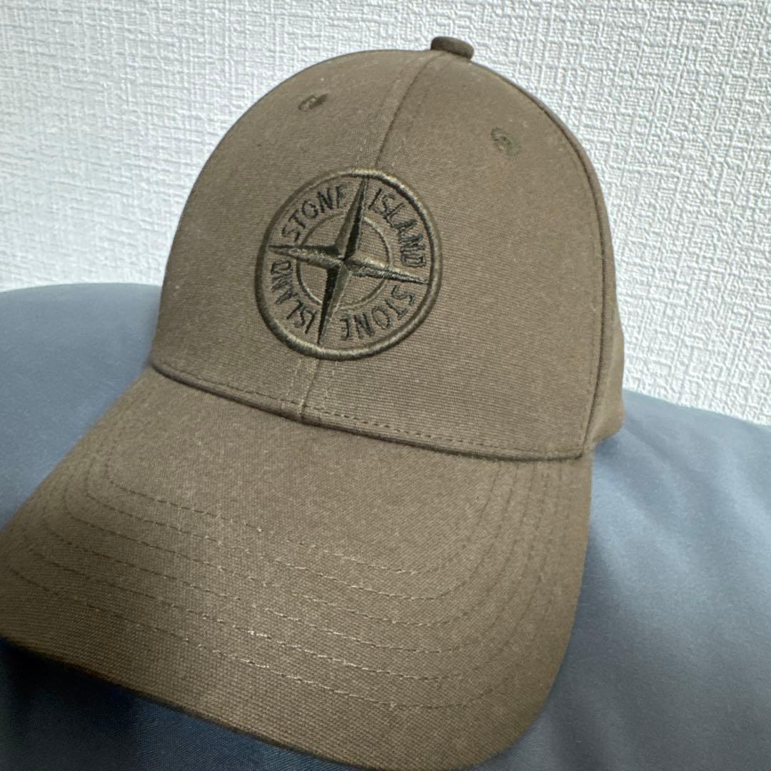 STONE  ブラウンキャップ