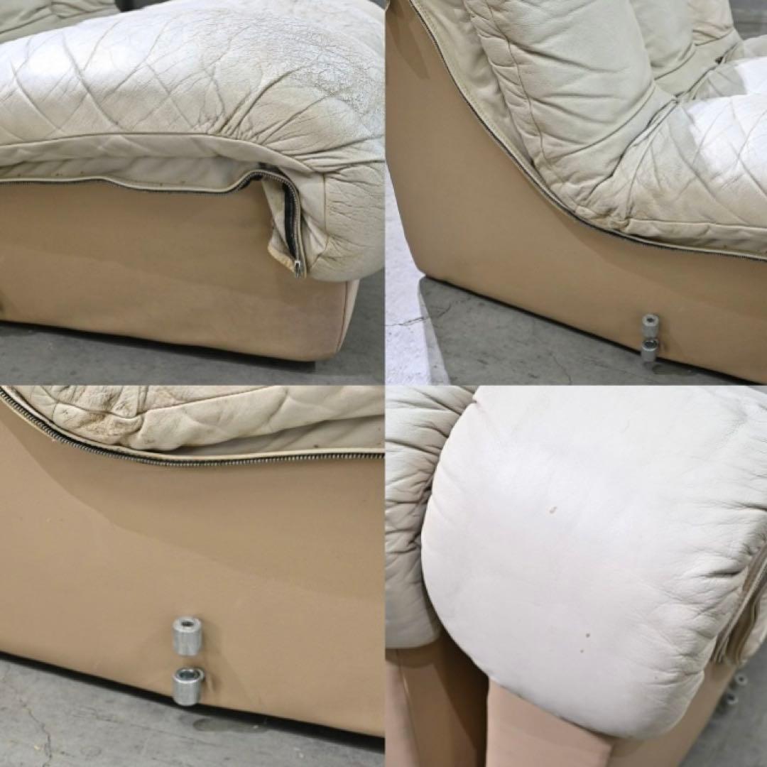 ①最高級 mobilia製 スネークソファ9連セットデセデ de sede