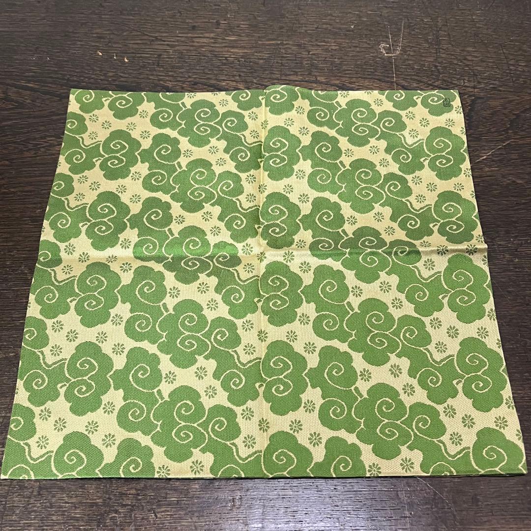 土田友湖　『即中斎好　雲紹巴　香雲服紗』　帛紗　ふくさ　茶道具　正絹