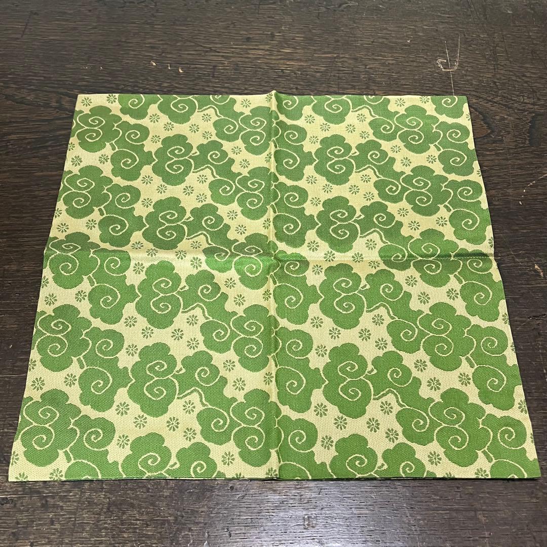 土田友湖　『即中斎好　雲紹巴　香雲服紗』　帛紗　ふくさ　茶道具　正絹