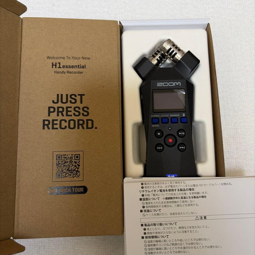 ZOOM H1essential ハンディレコーダー