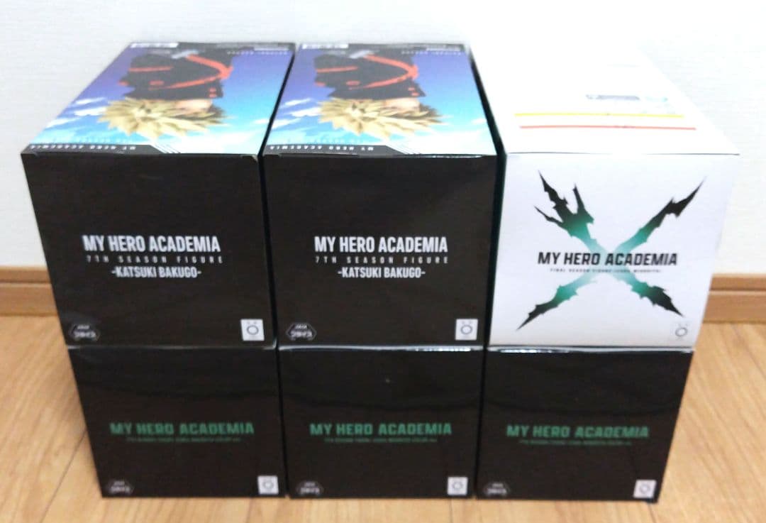 僕のヒーローアカデミア 7TH SEASON FIGURE 計6点まとめ売り