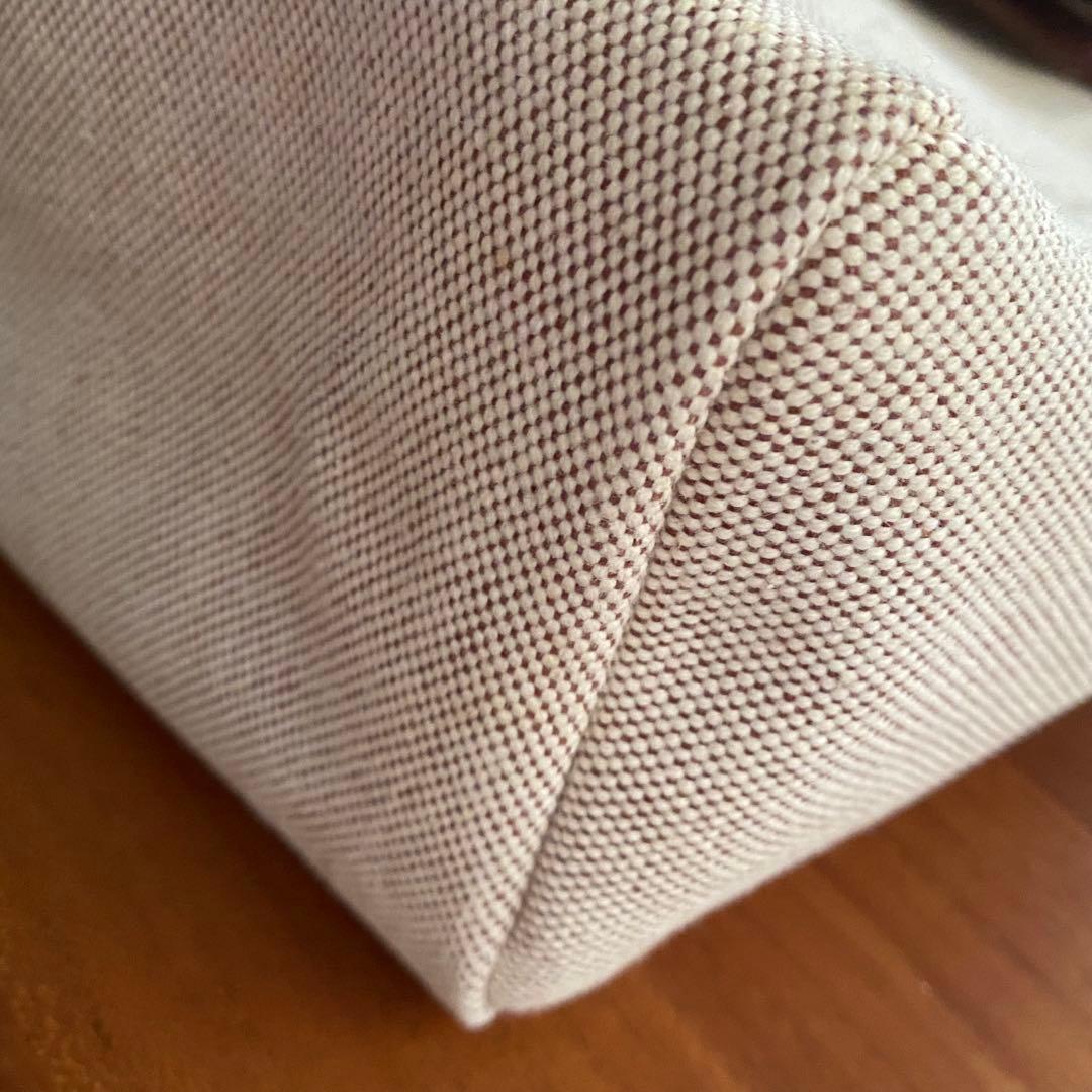 HERMES エルメス エールバッグ キャンバス ハンドバッグ