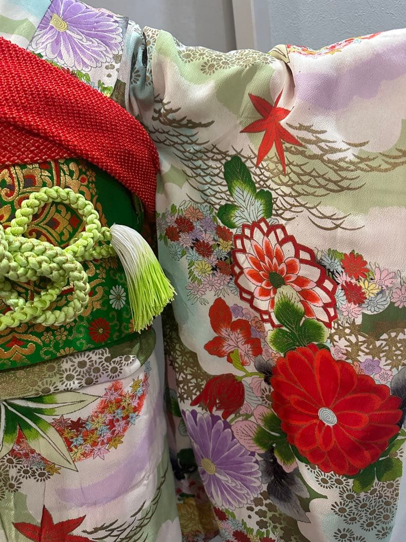 七五三　レトロ　アンティーク　7歳　着物