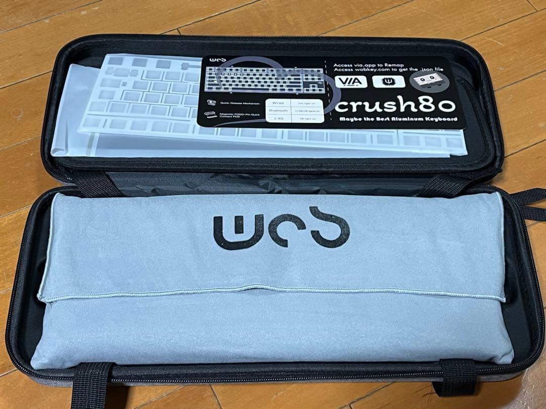 WOBKEY crush80 Pro パープル US配列