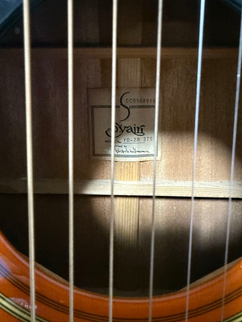 美品　S.yairi YD-28 3TS