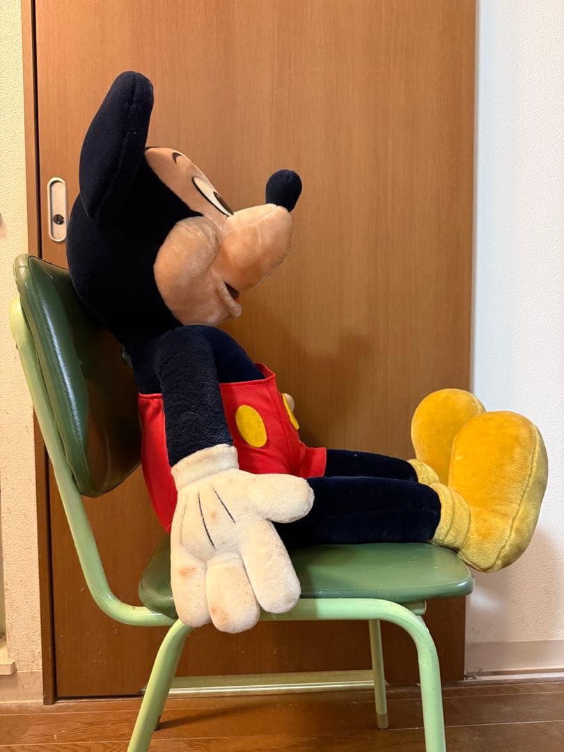 ミッキーマウス ぬいぐるみ 約90cm 1983〜1984年頃TDLで購入