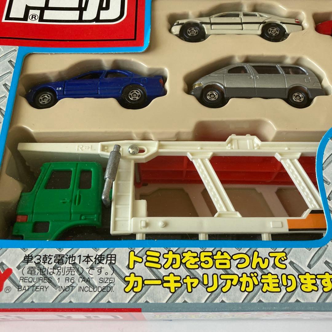 トミカ　デラックスカーキャリアセット　未使用品　ビデオ付き