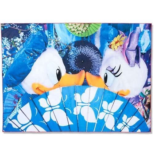 新品未使用　東京ディズニーランド　イマジニングザマジック　リバーシブルバスタオル