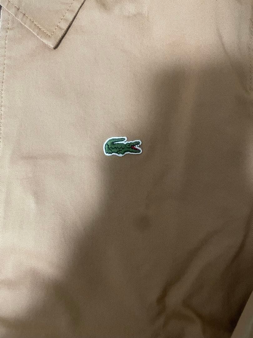 ま*ん様 LACOSTE ラコステ　オーガニックハリントンジャケット　元値319