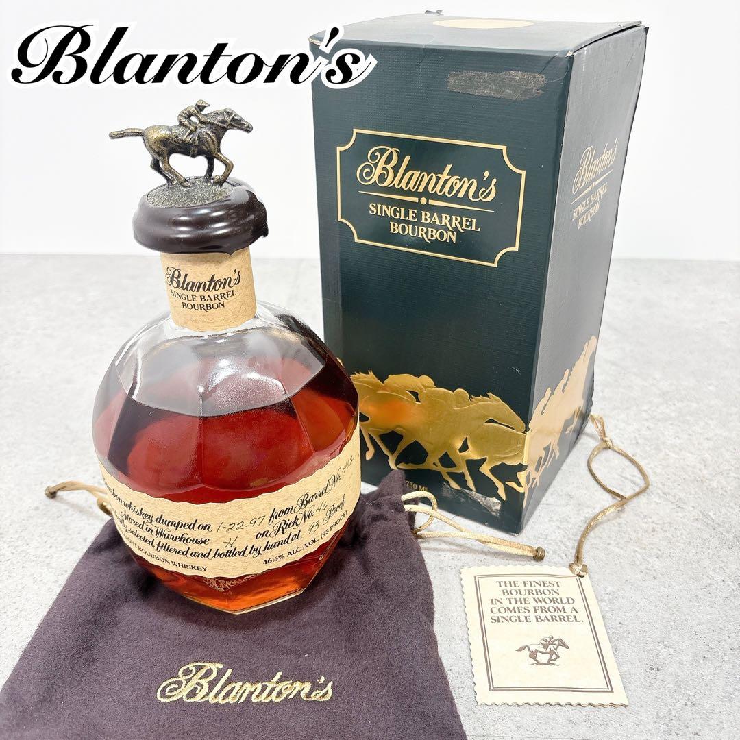 Blanton's ブラントン　シングルバレル　ウイスキー　750ml 元箱 ①