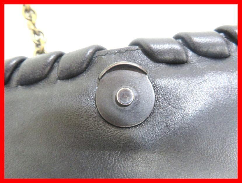 BOTTEGAVENETA チェーンショルダーバッグ mム83②