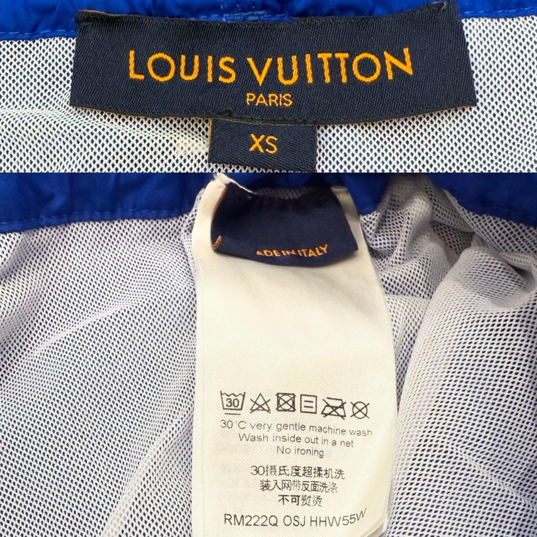 【美品】ルイヴィトン／モノグラム総柄 3Dポケット付 スイムパンツ(XS)